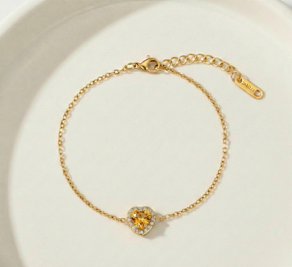 Heart Halo Bracelet