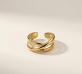 Interlace Gold Ring