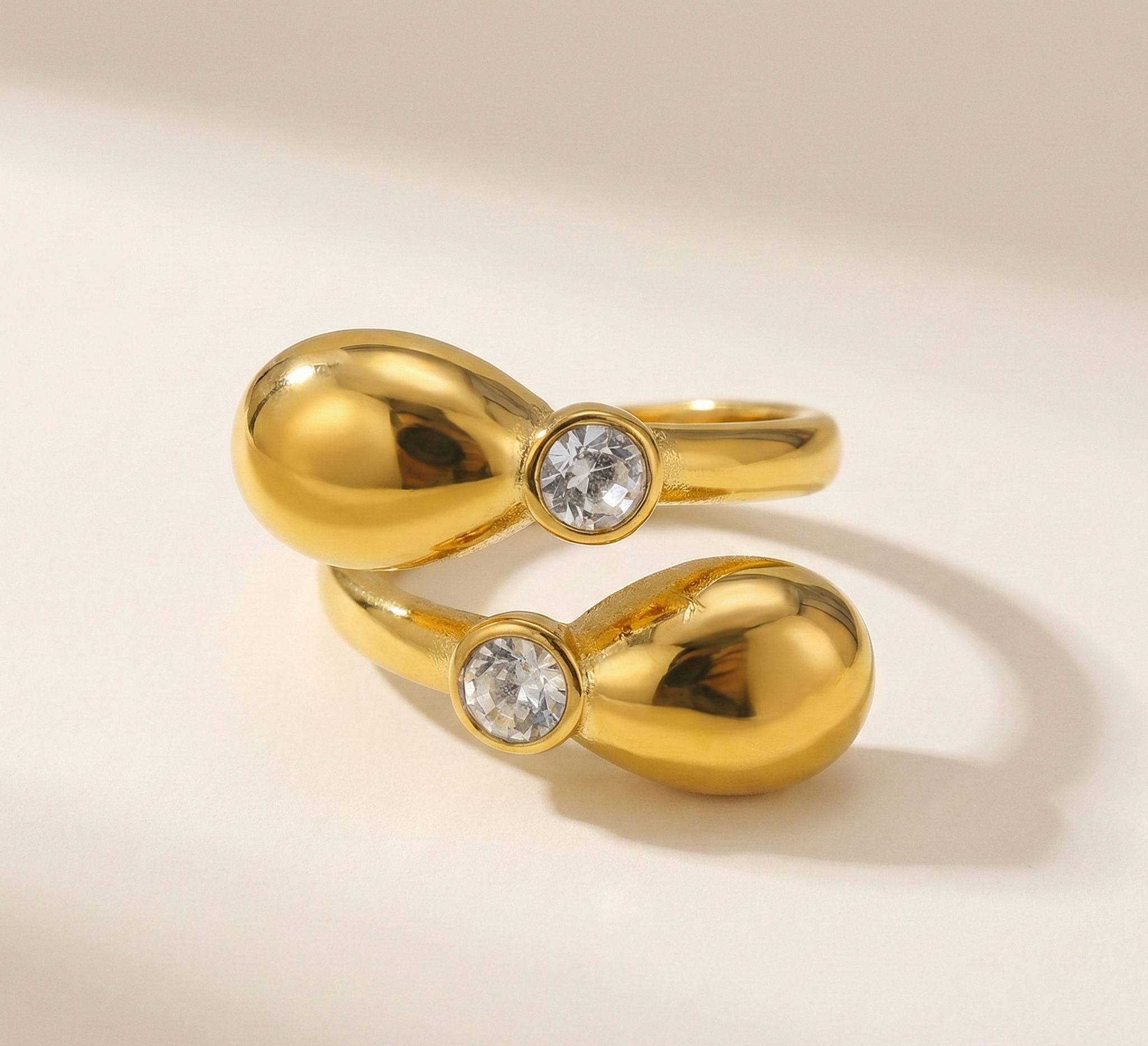 Twin Droplet Ring