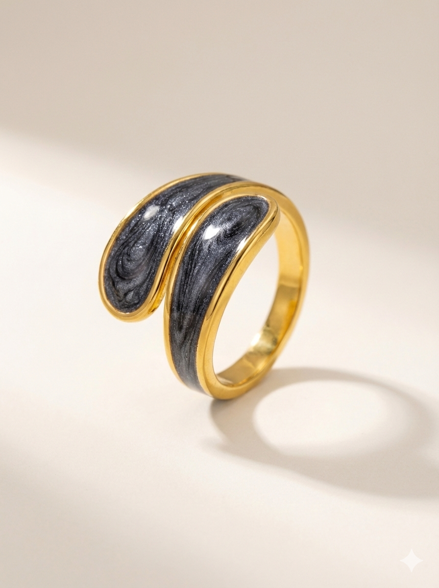 Marbled Flow Ring