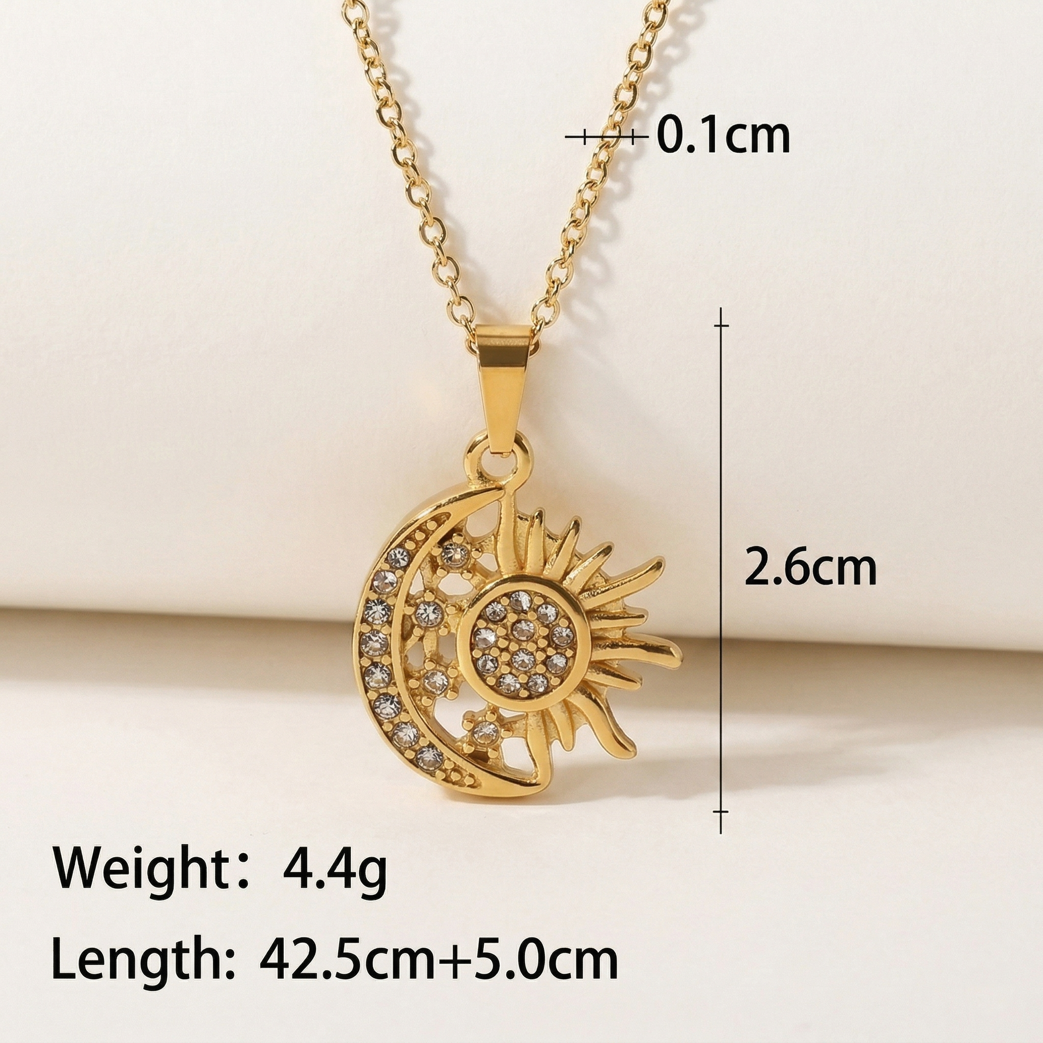 Soluna Celestial Pendant Necklace