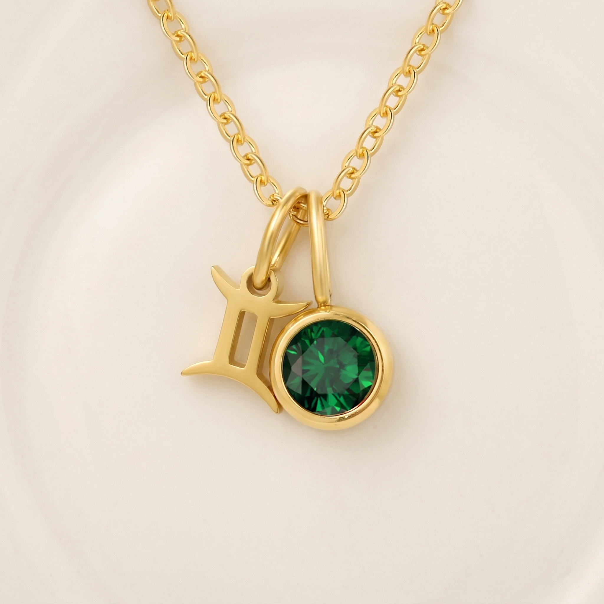 Celestara Zodiac Birthstone Necklace