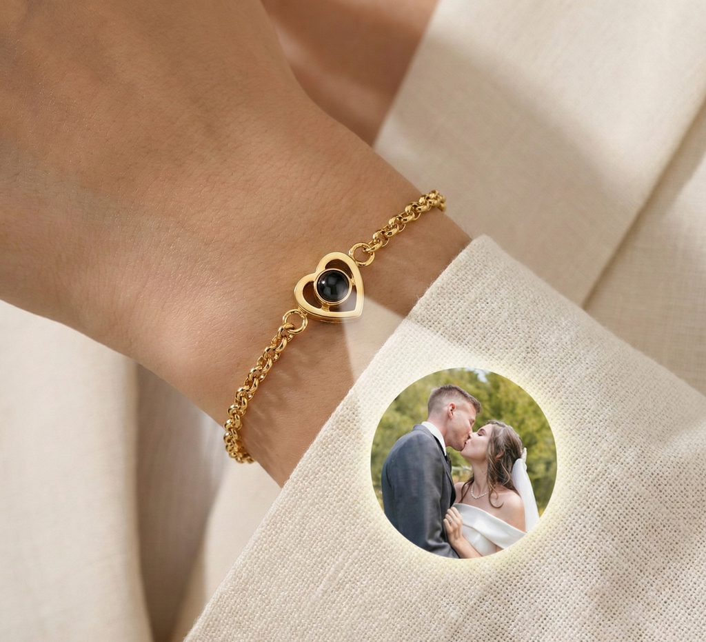Hidden Memory Photo Projection Bracelet
