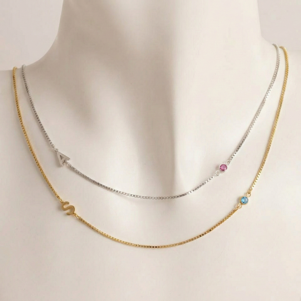 Elysian Signature Birthstone Necklace