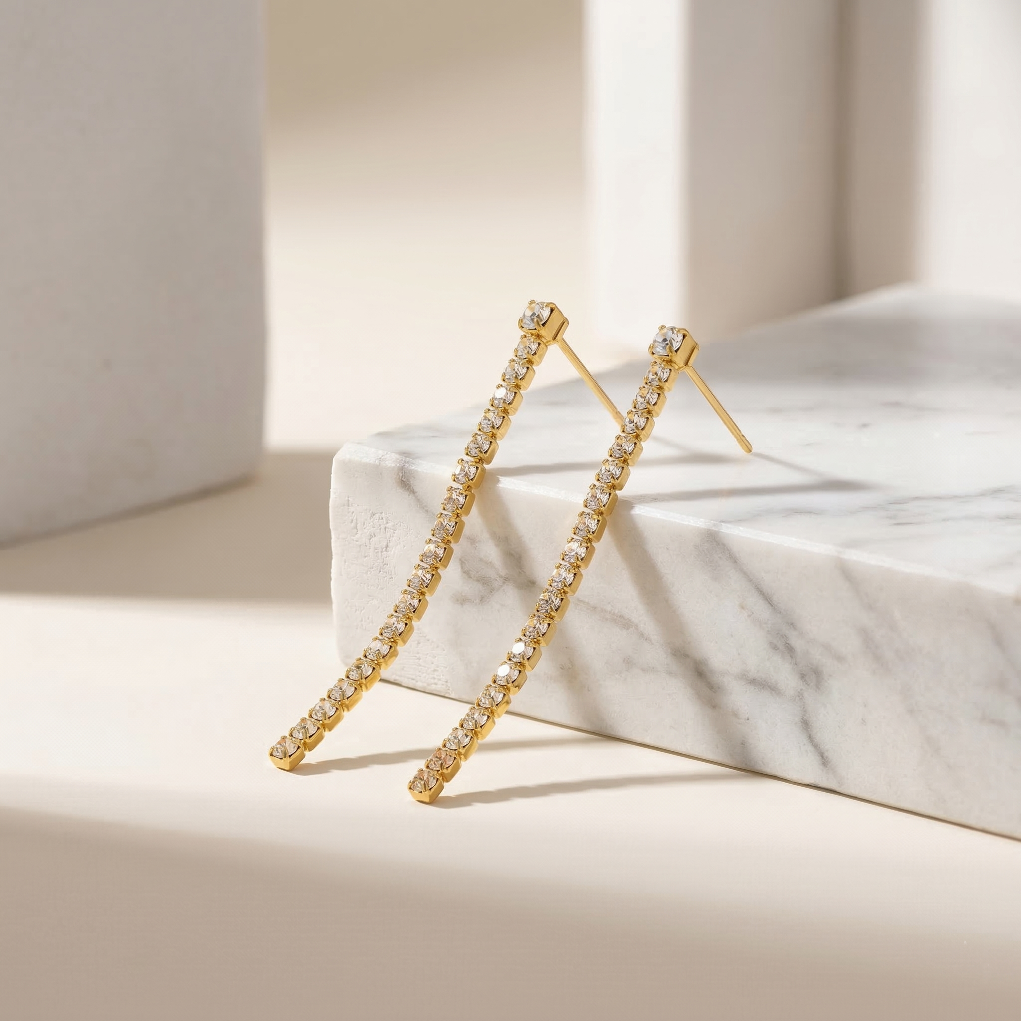 Celestia Diamond Cascade Earrings