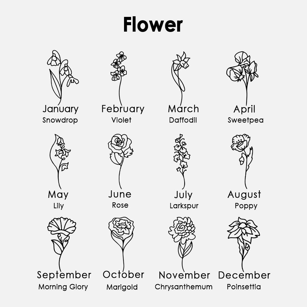 BloomScript Personalized Name Earrings