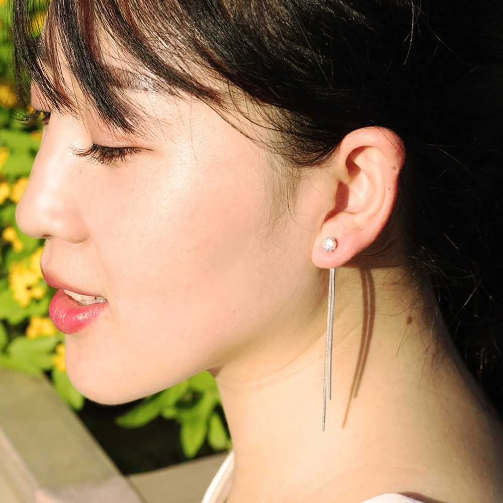 Aurielle Twin Cascade Earrings