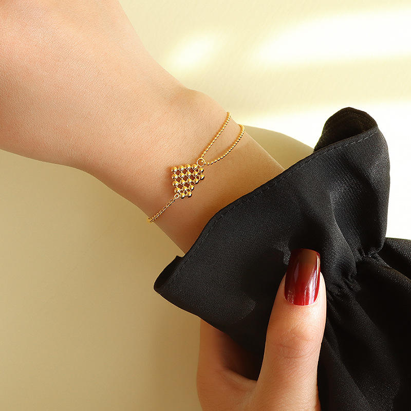 Heart Bead Bracelet