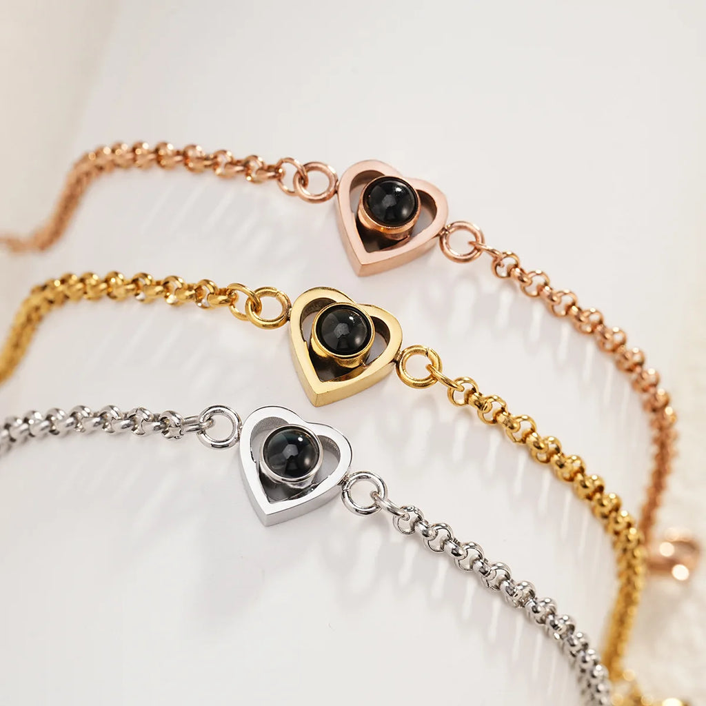 Hidden Memory Photo Projection Bracelet