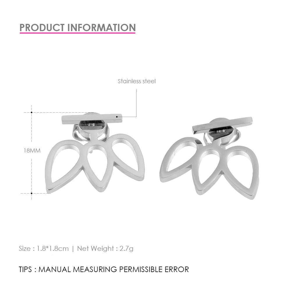 Florelle Petal Stud Earrings