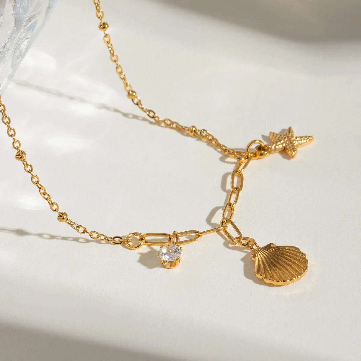 Coastal Trinity Necklace