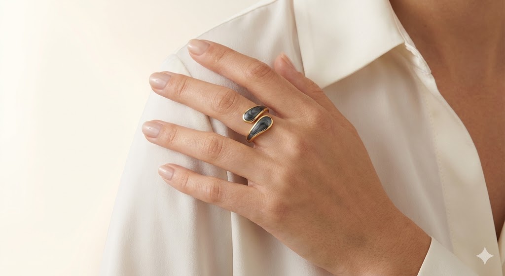 Marbled Flow Ring