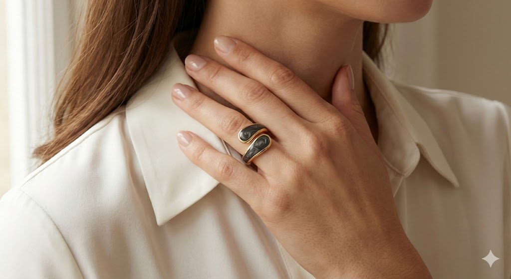 Marbled Flow Ring
